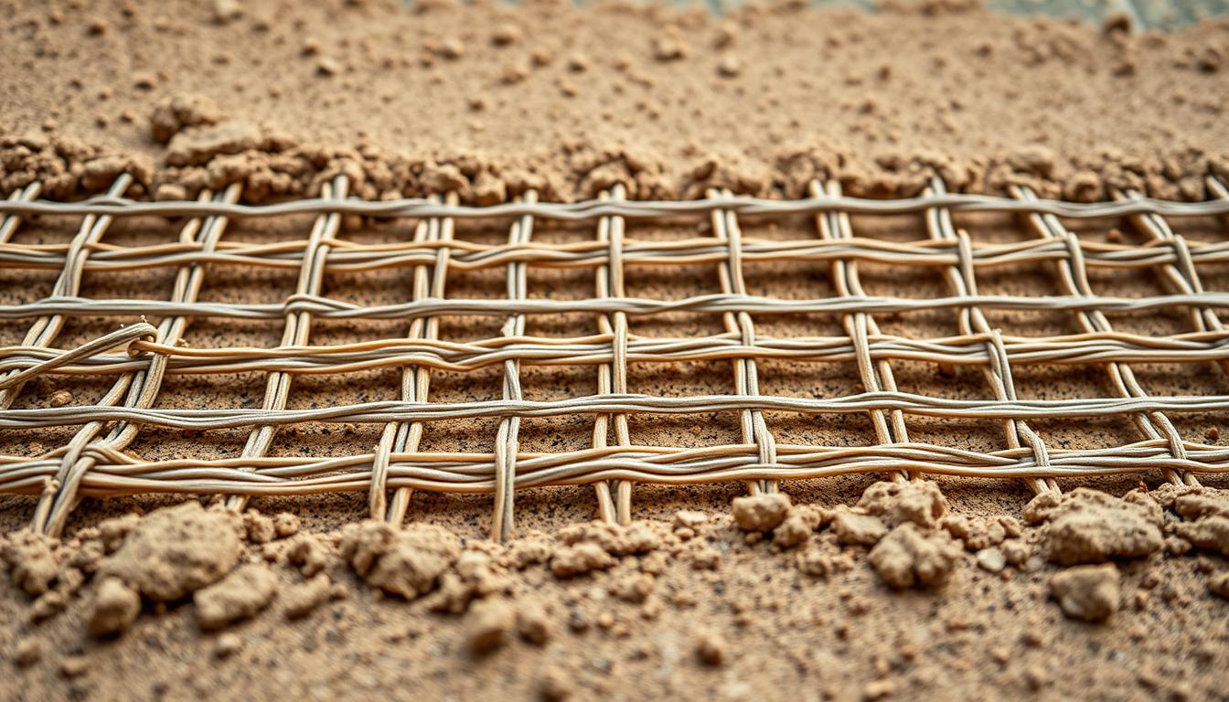 Armierungsgewebe einbetten