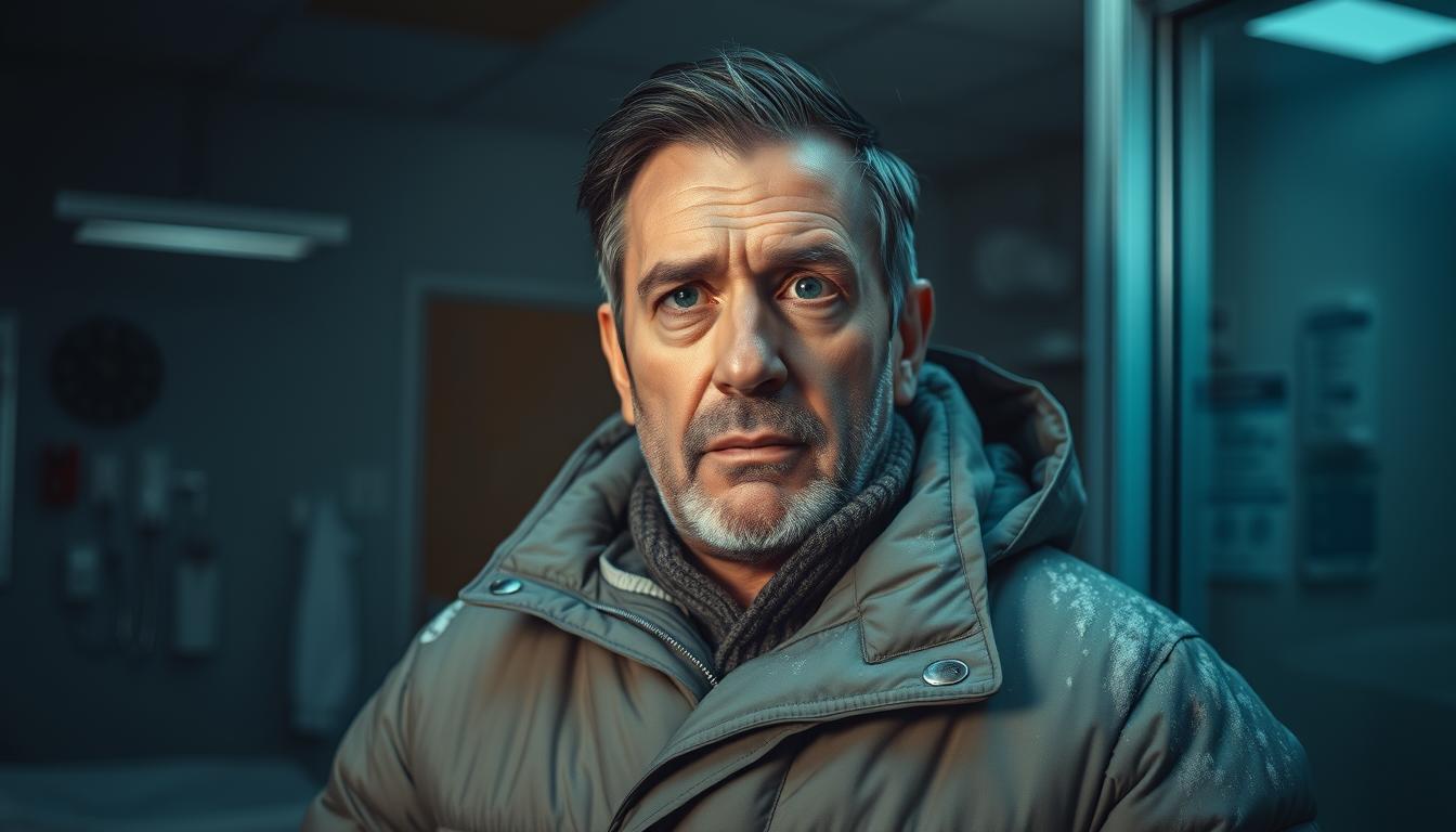 Arzt aufsuchen - Warnsignal beim Frieren Arzt aufsuchen - Warnsignal beim Frieren