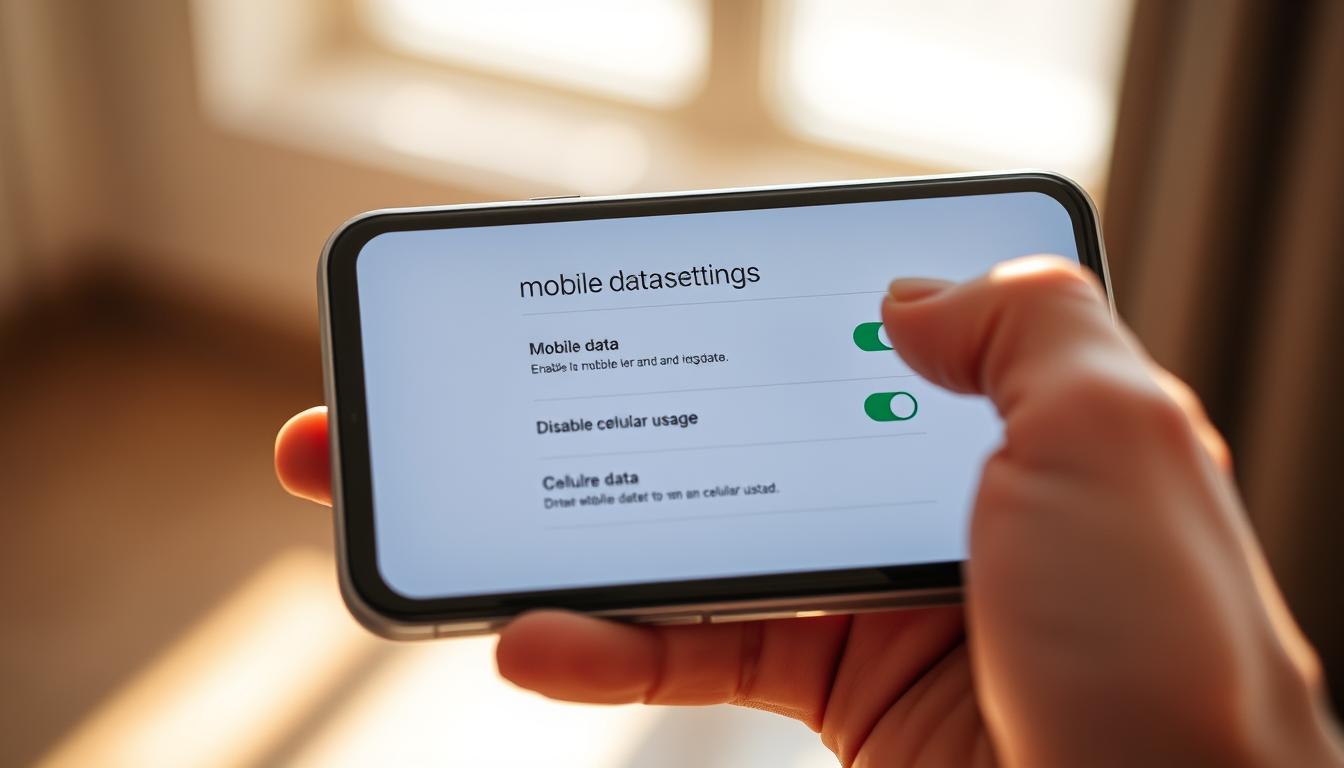 Einstellungen mobile Daten