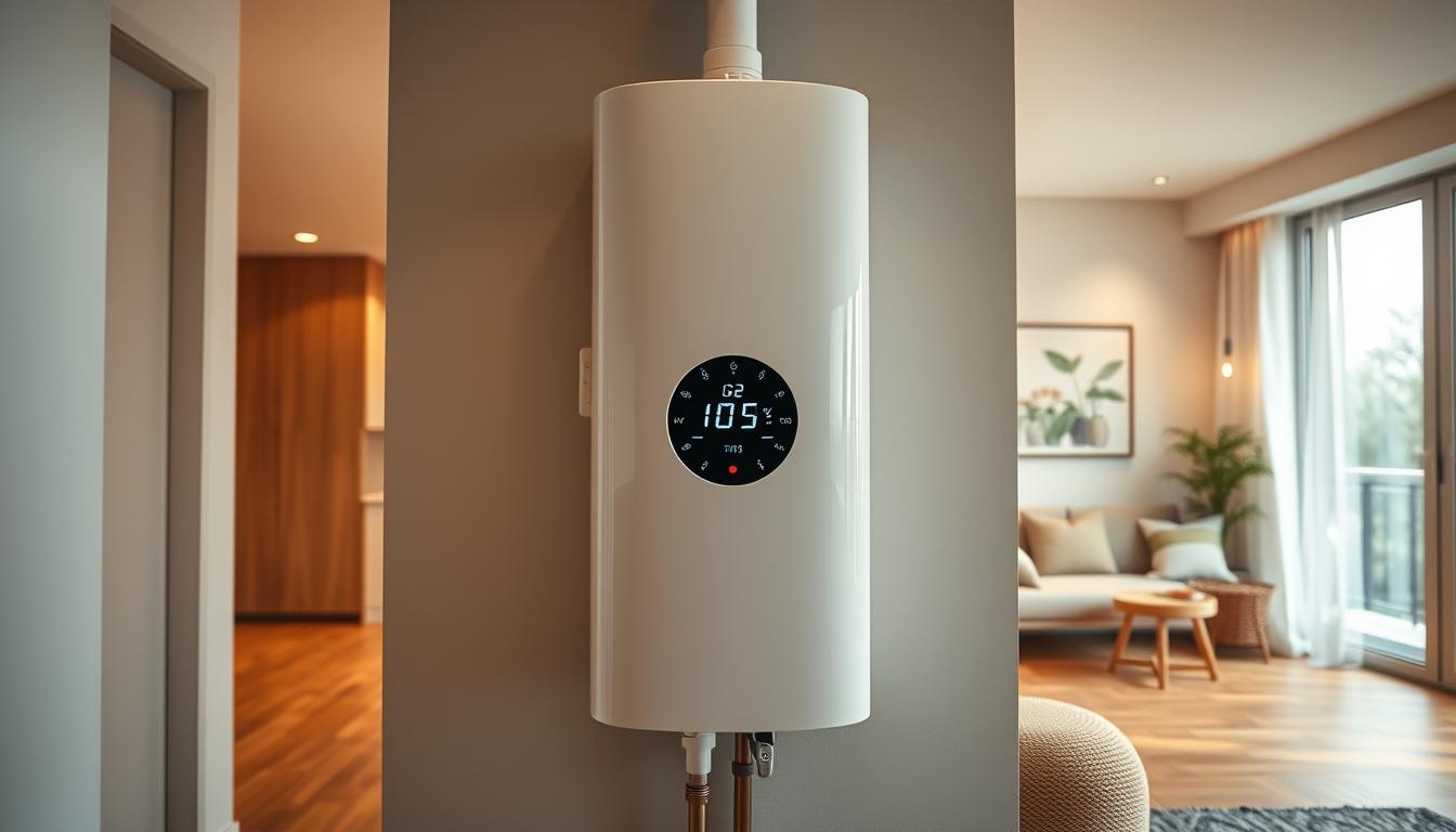 Energiekosten durch Warmwasser Temperatur