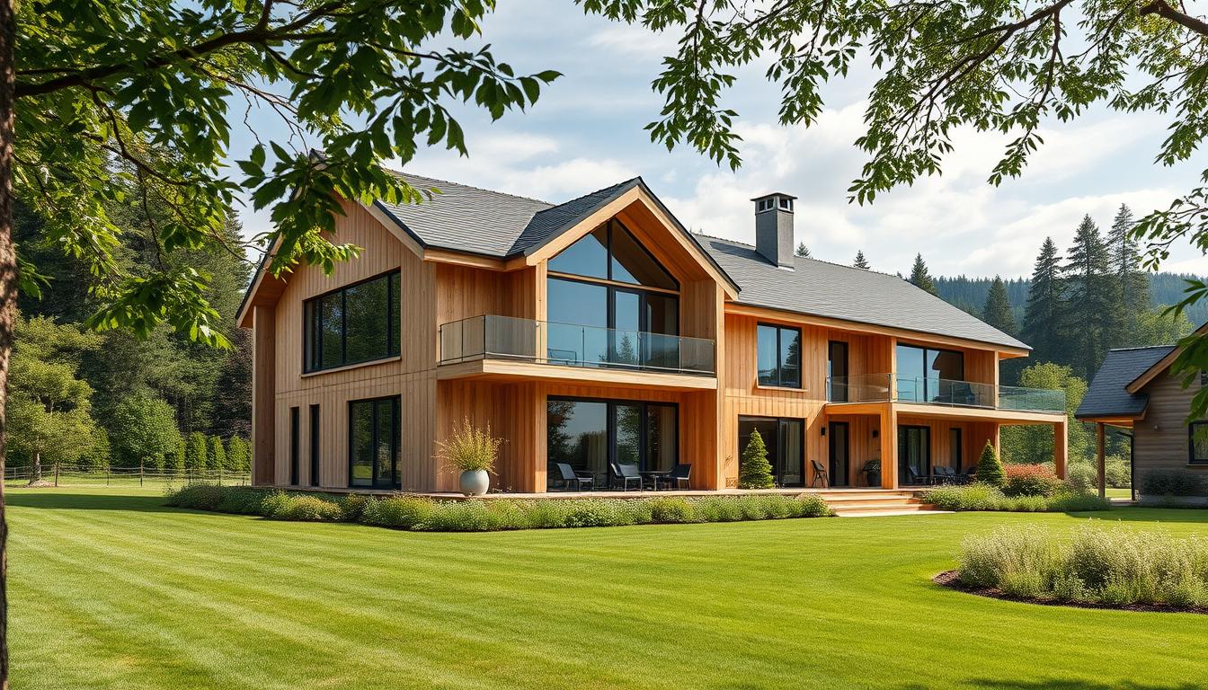 Fertighaus Bauweise Holzbau