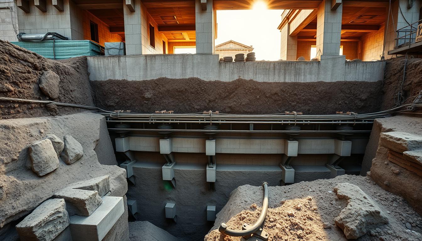 Fundamente Stabilisierung