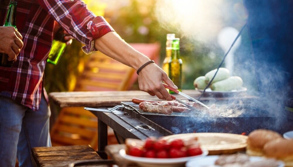 Grillabend im Garten