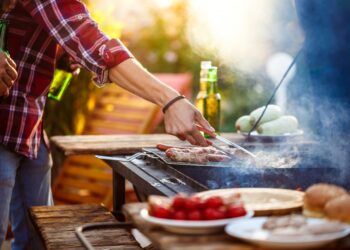 Grillabend im Garten
