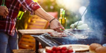 Grillabend im Garten