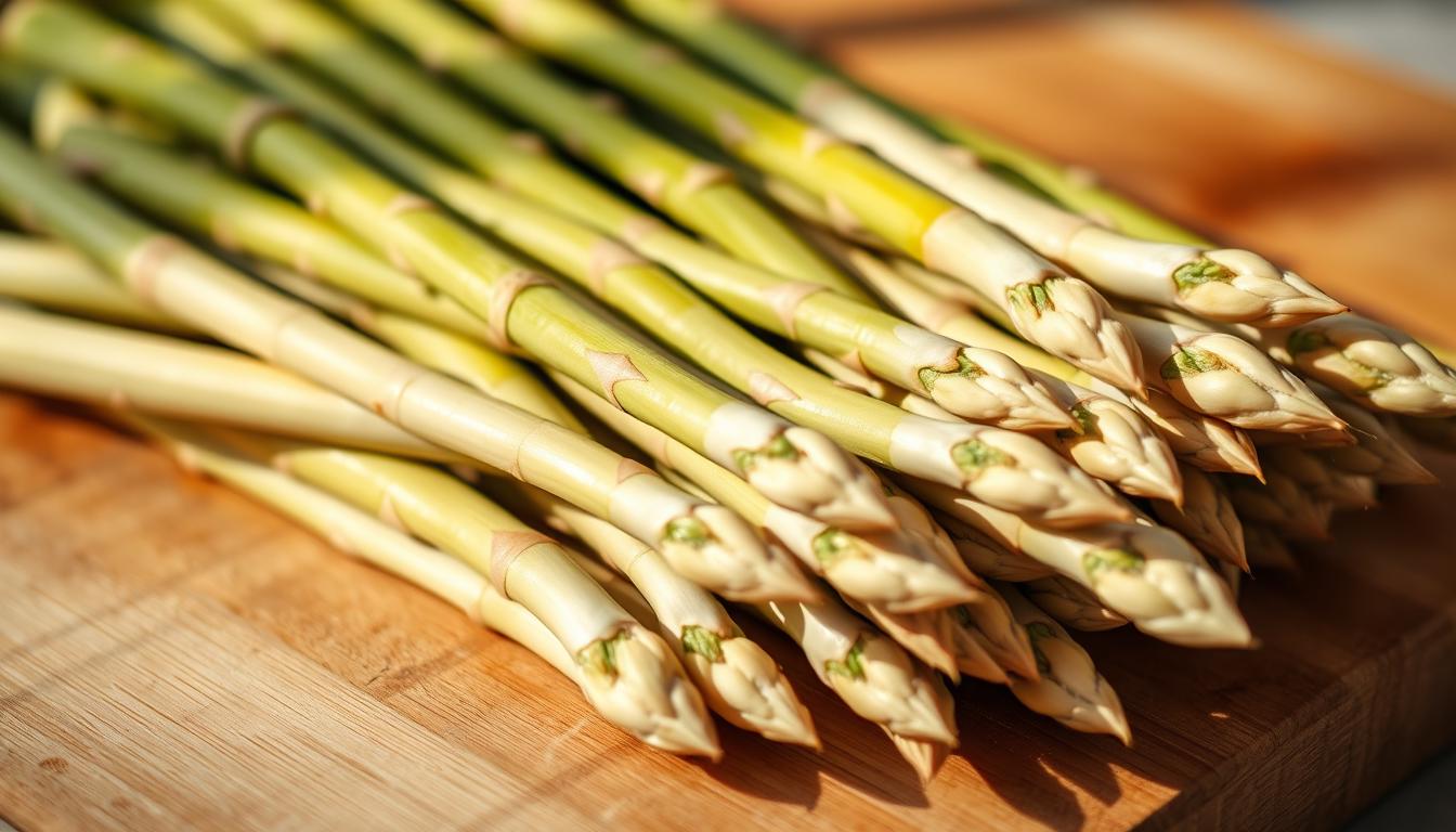 Kochzeiten für weißen und grünen Spargel