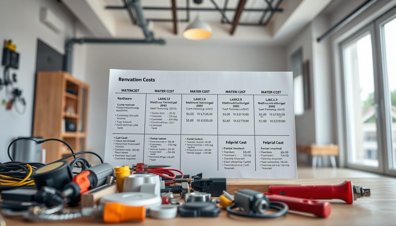 Kostenfaktoren bei der Elektrosanierung