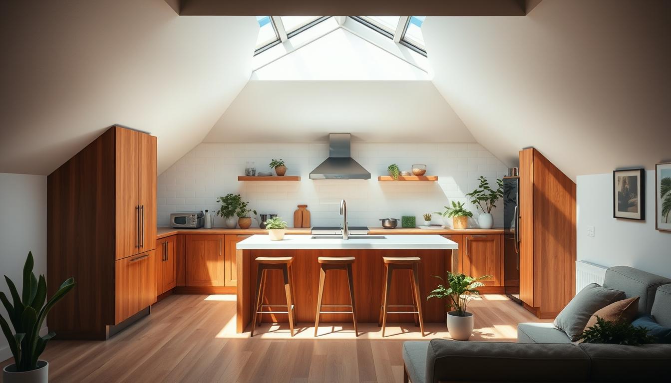 Küche Dachgeschoss gestalten