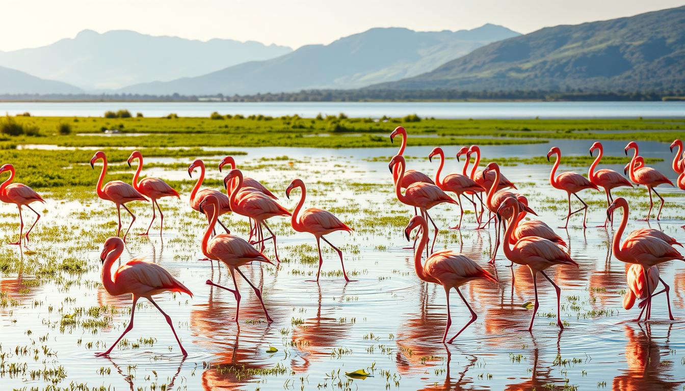 Lebensräume Flamingos
