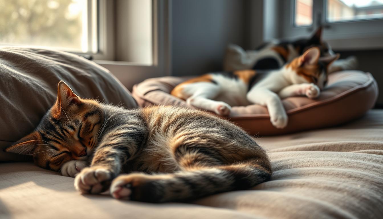 Liegepositionen Katzen