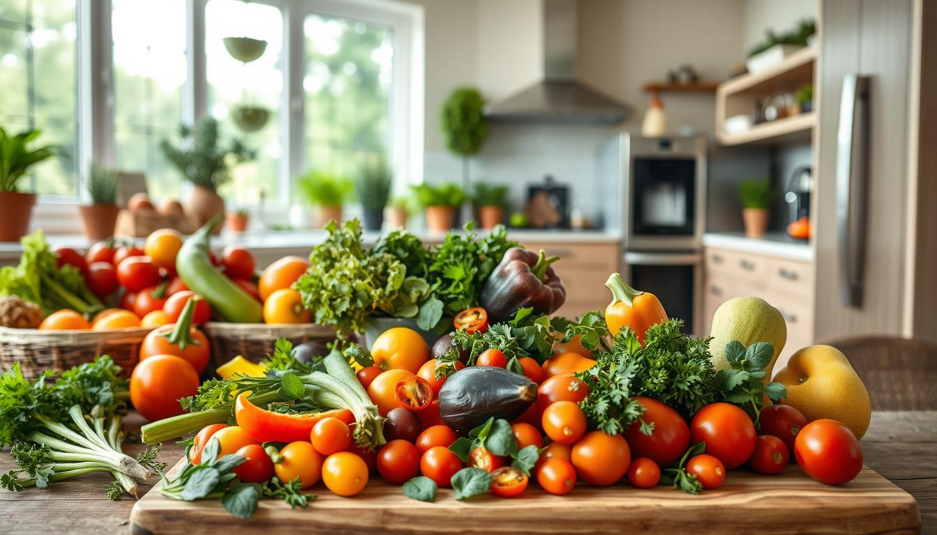 Pflanzliche Ernährung Familienküche