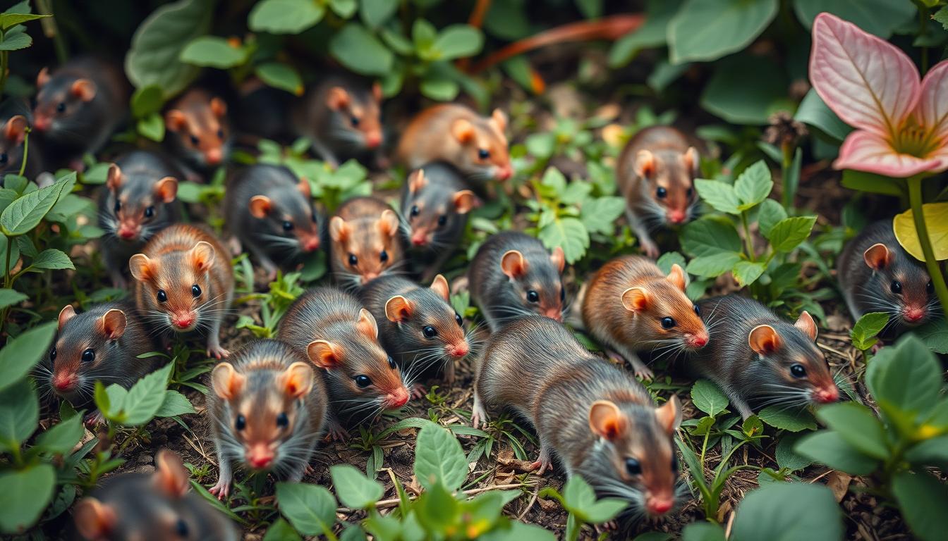Rattenarten im Garten