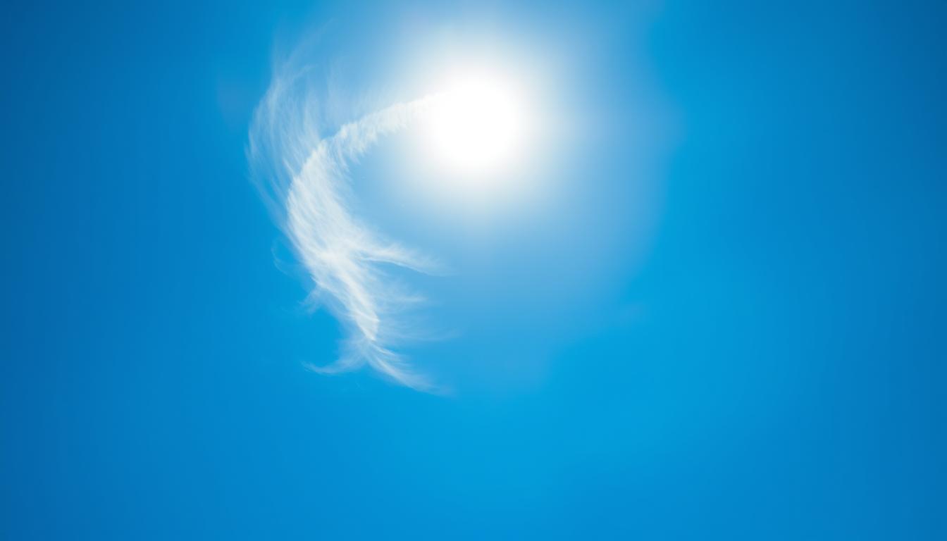 Rayleigh-Streuung im Himmel