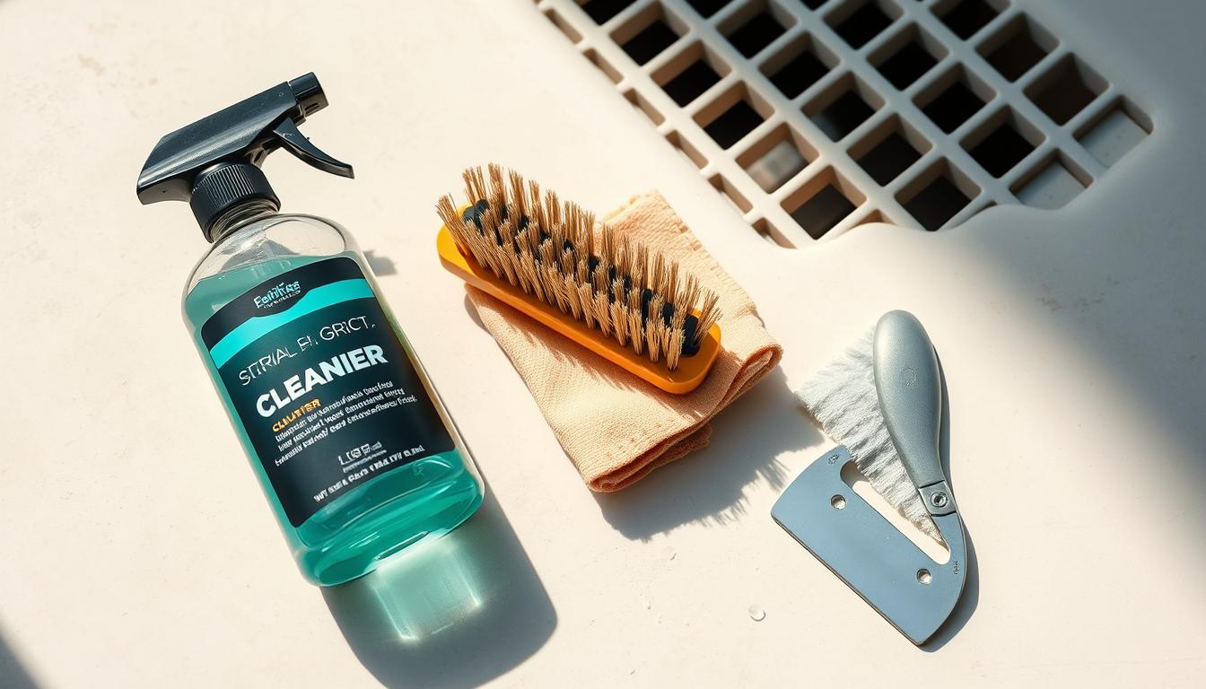 Reinigungsmittel für Abstreifgitter