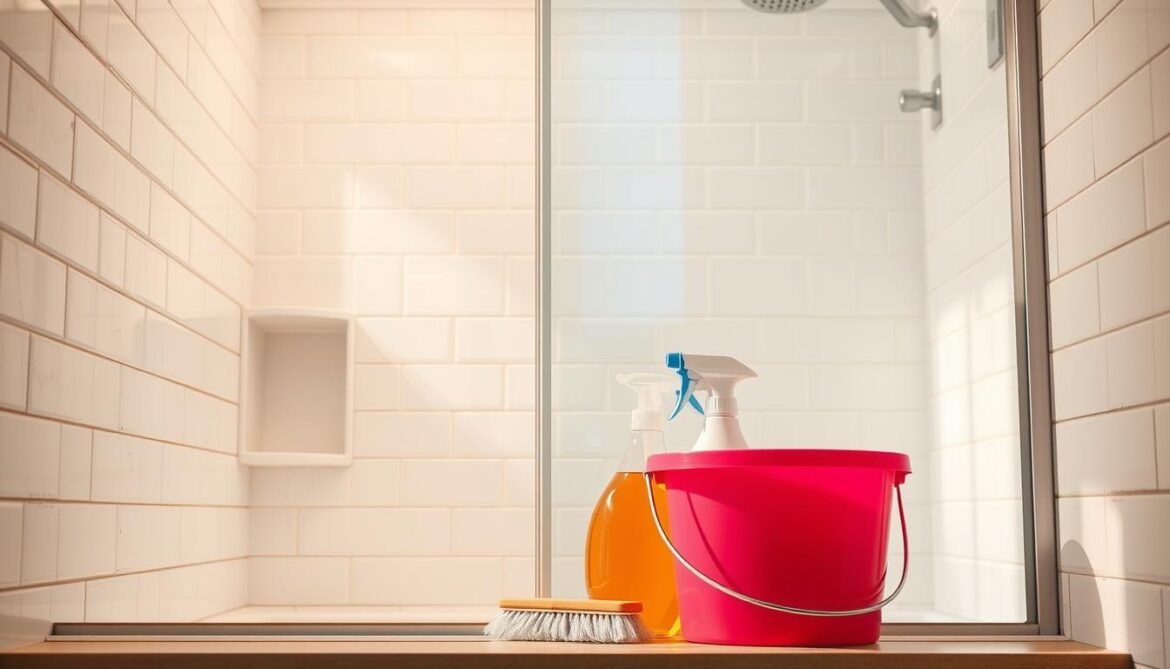 Schimmel Dusche entfernen