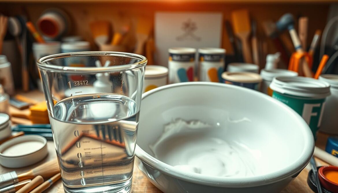 Silikatfarbe verdünnen