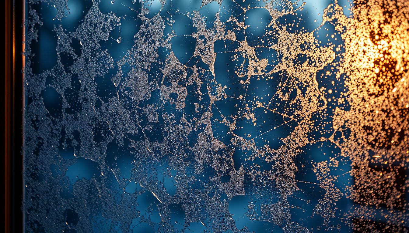 Temperaturunterschied und Luftfeuchtigkeit bei beschlagenen Fenstern