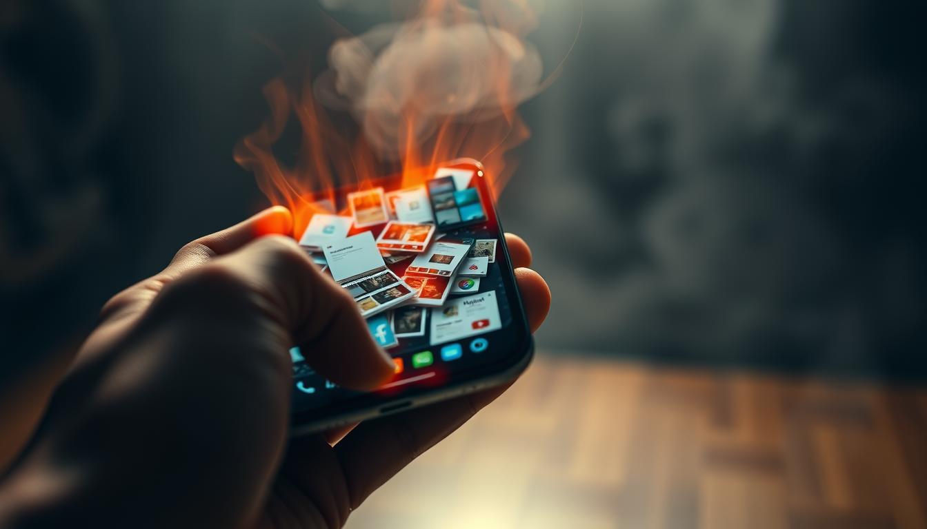 Überlastung durch Apps