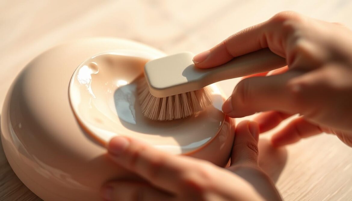 Verfärbtes Silikon reinigen