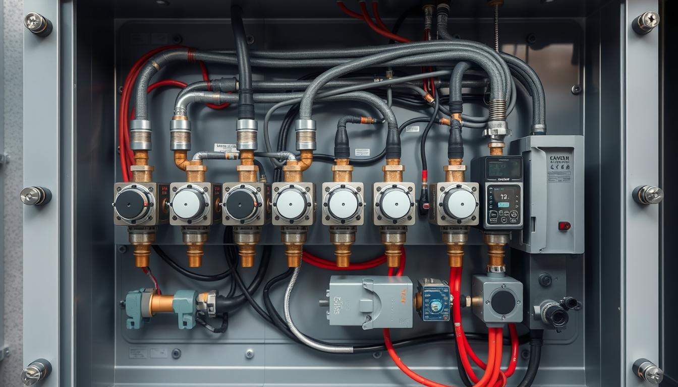 Verkabelung Heizkreisverteiler