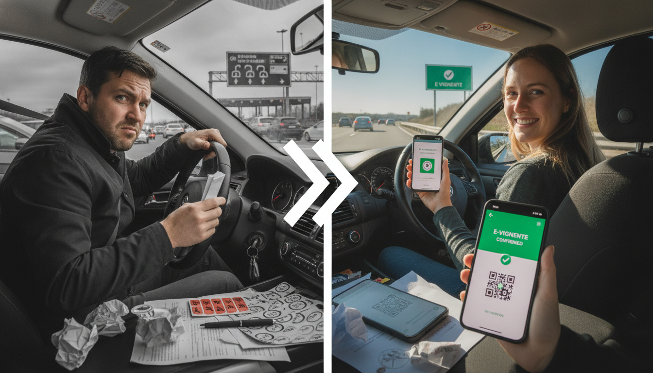 Vorteile von E-Vignetten für Autofahrer