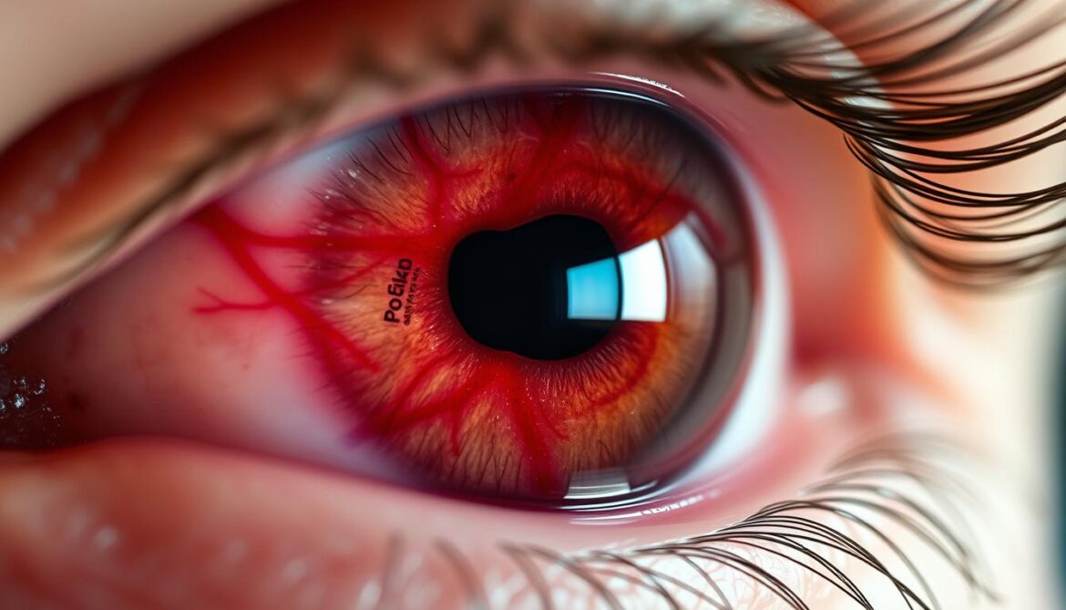 Warum platzen Adern im Auge?