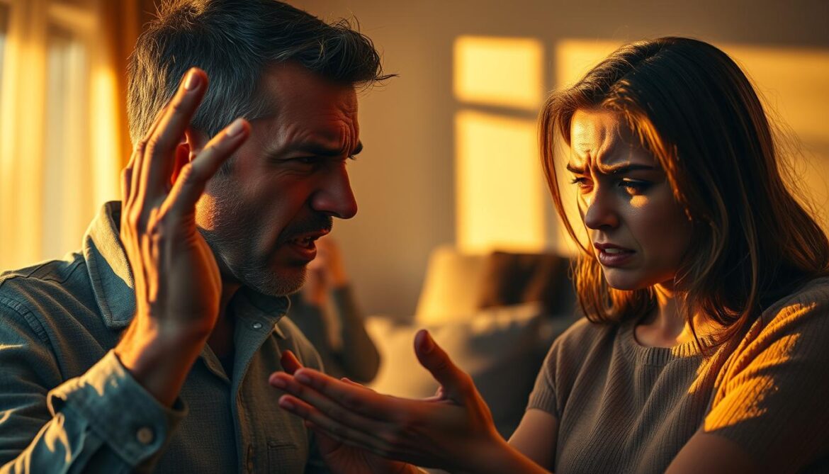 Warum schreit mein Mann mich an?