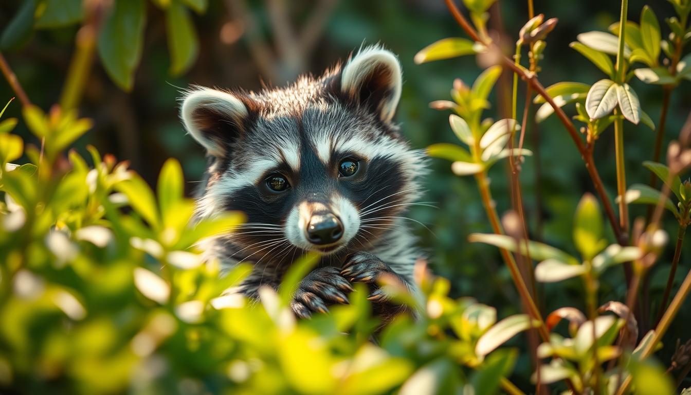 Waschbär erkennen
