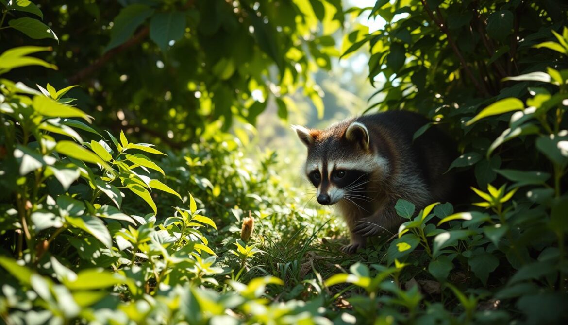 Waschbär im Garten – was tun?