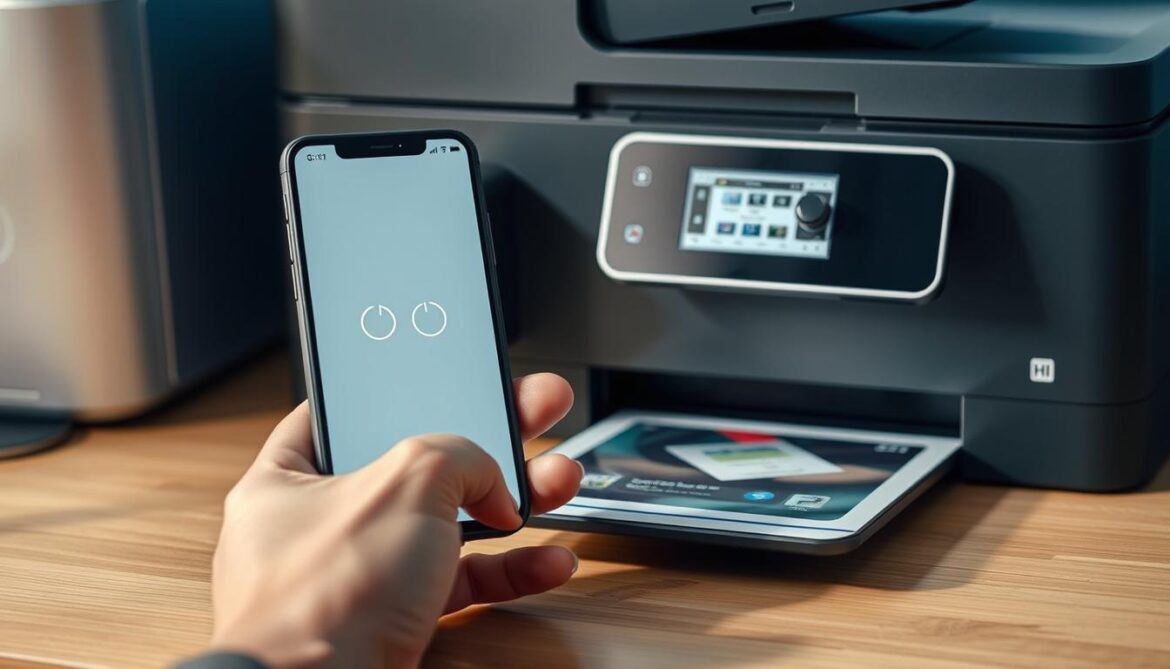 Wie verbinde ich mein Handy mit dem Drucker?