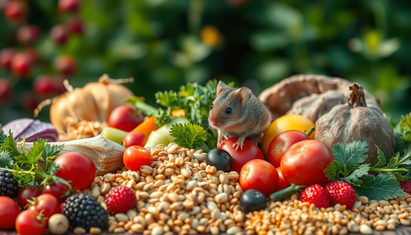 ausgewogene Ernährung Mäuse